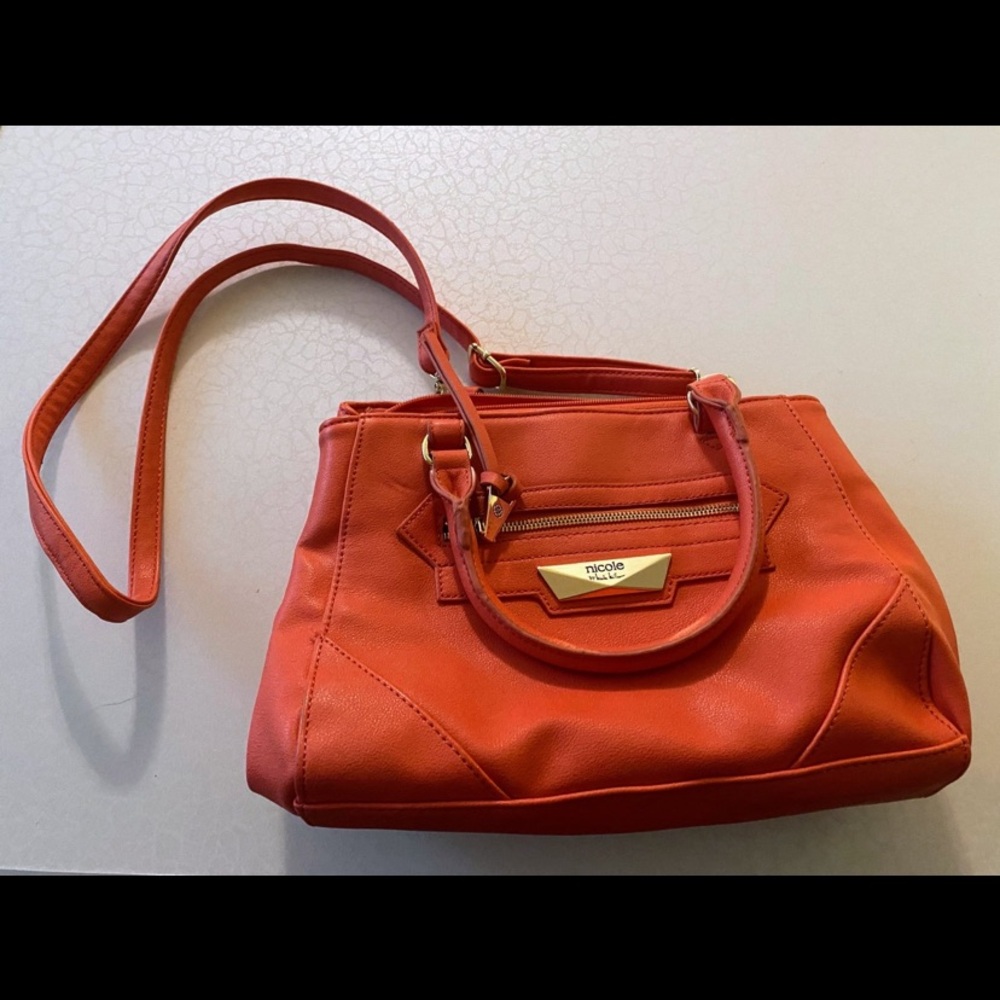 Nicole Miller Coral crossbody bag